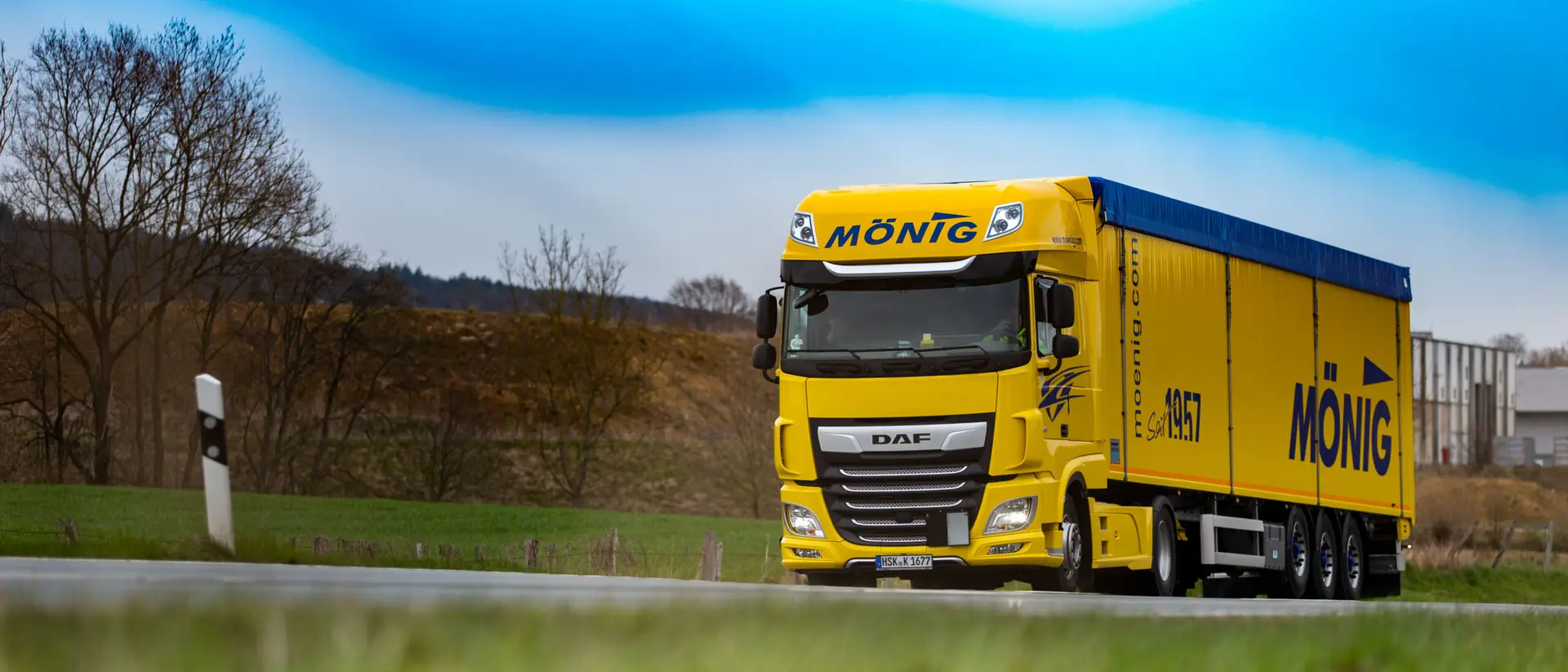 Mönig LKW Transport auf der Straße